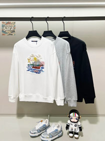 Louis Vuitton LV Loewe new versatile pure cotton crew neck sweatshirt-5211  
