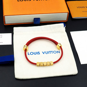 Louis Vuitton LV floral dice wire bracelet-3863